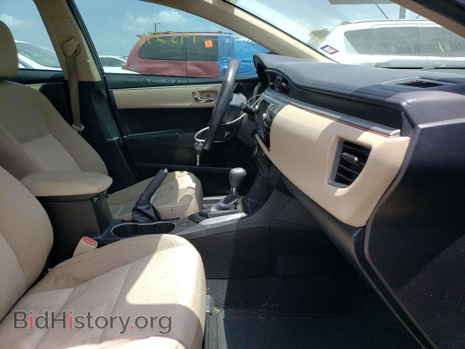 2014 TOYOTA COROLLA - VIN: 5YFBURHE1EP077703 - Фото 5
