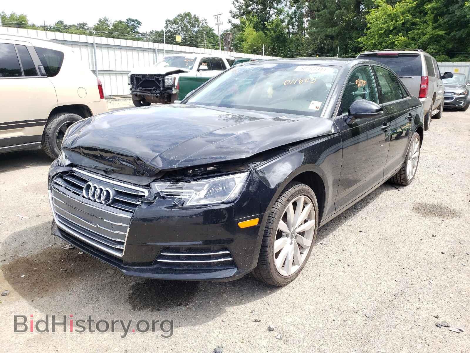 2017 AUDI A4 - VIN: WAUGNAF49HN011803 - Фото 2
