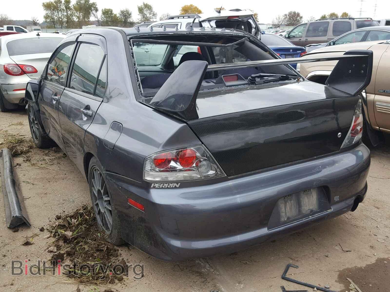 2005 MITSUBISHI EVO - VIN: JA3AH86D55U013184 - Фото 3