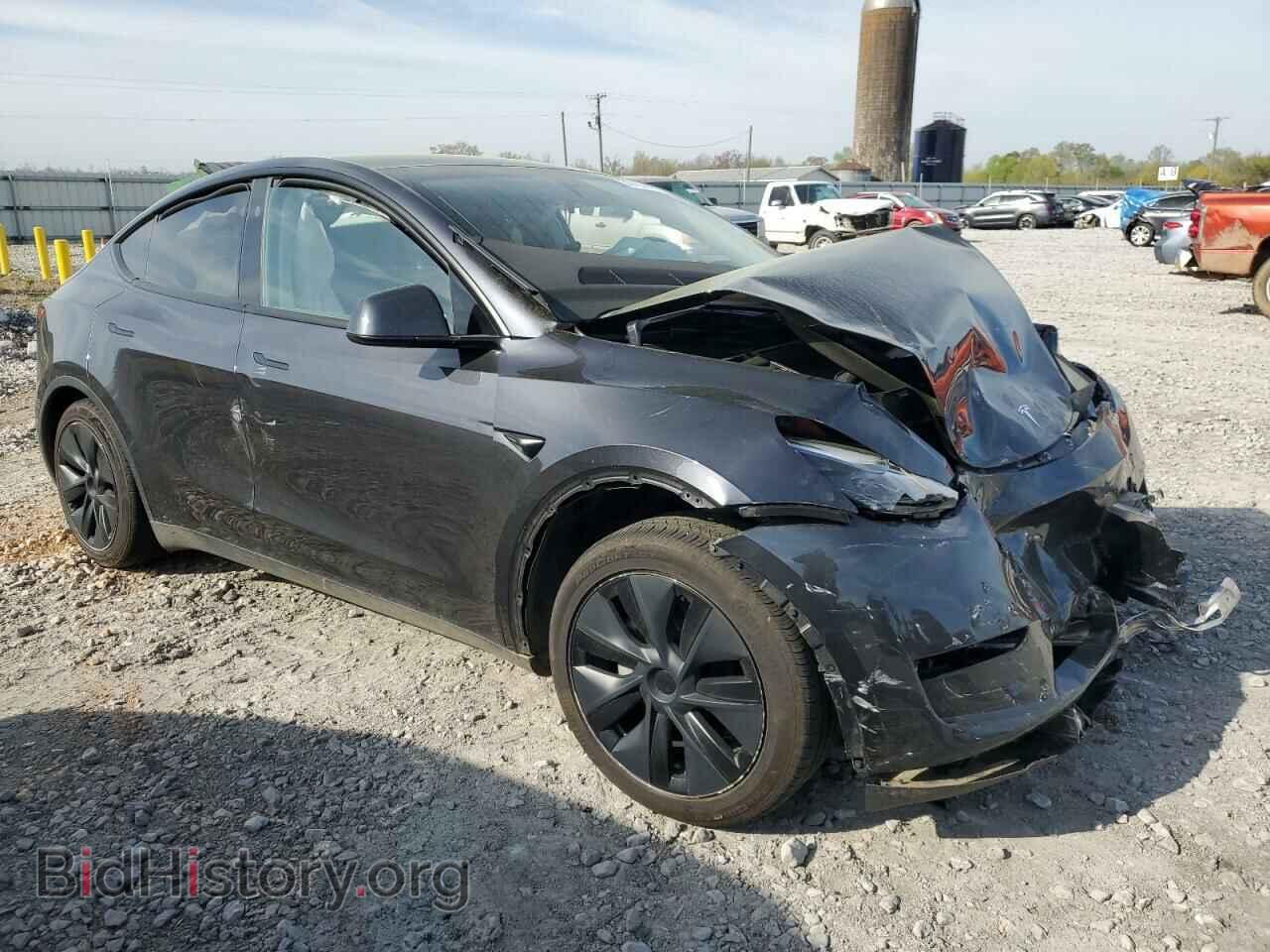 2024 TESLA MODEL Y - VIN: 7SAYGDED6RF112689 - Фото 4
