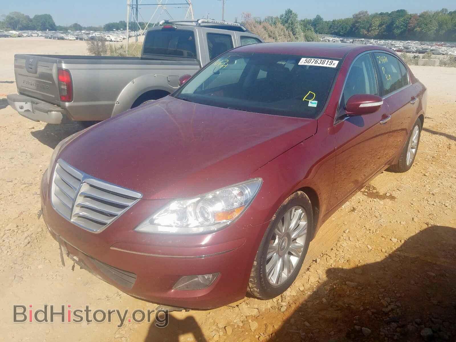 2009 HYUNDAI GENESIS - VIN: KMHGC46E59U017264 - Фото 2