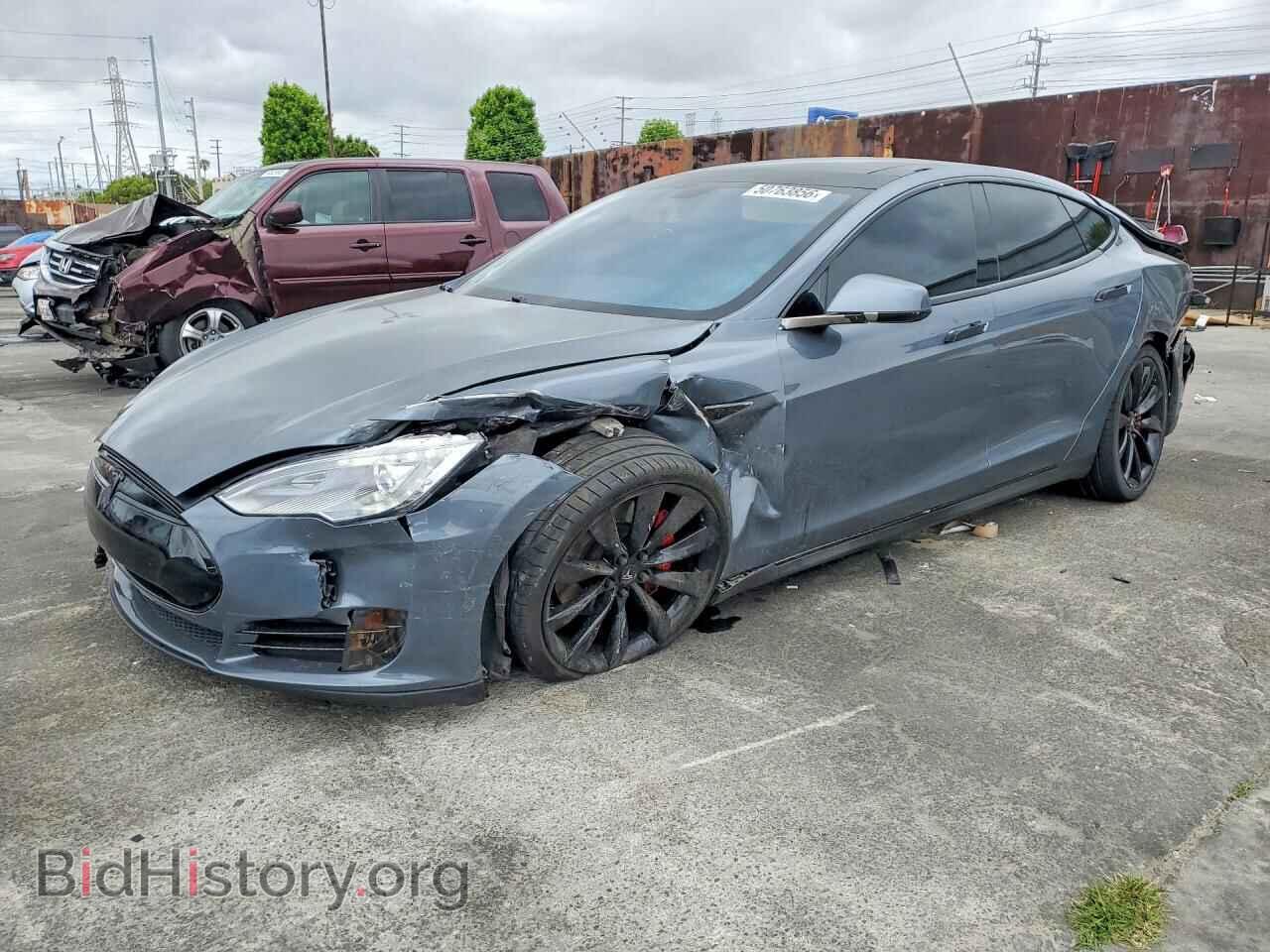 Photo 5YJSA1H16EFP38287 - TESLA MODEL S 2014