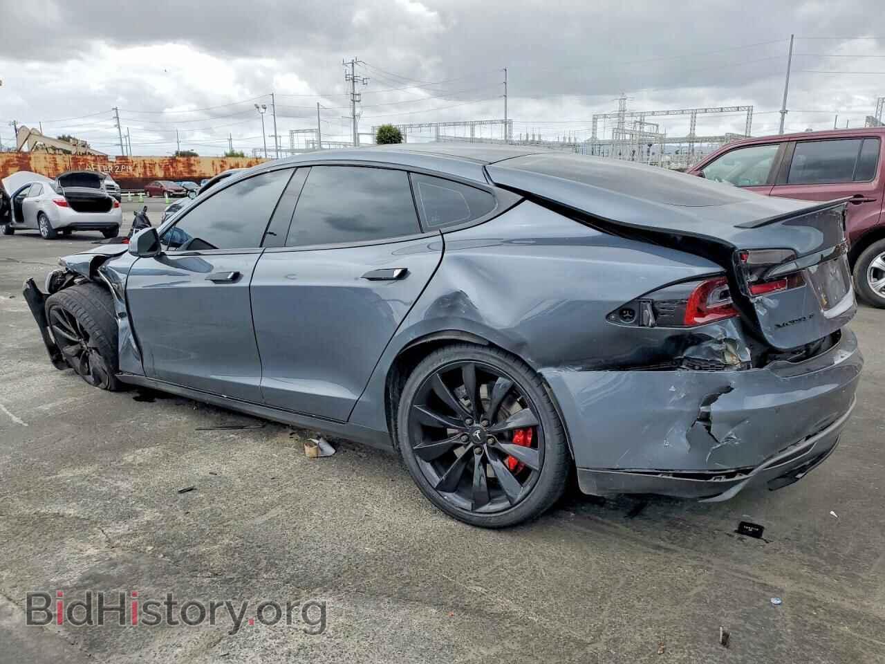 2014 TESLA MODEL S - VIN: 5YJSA1H16EFP38287 - Photo 2
