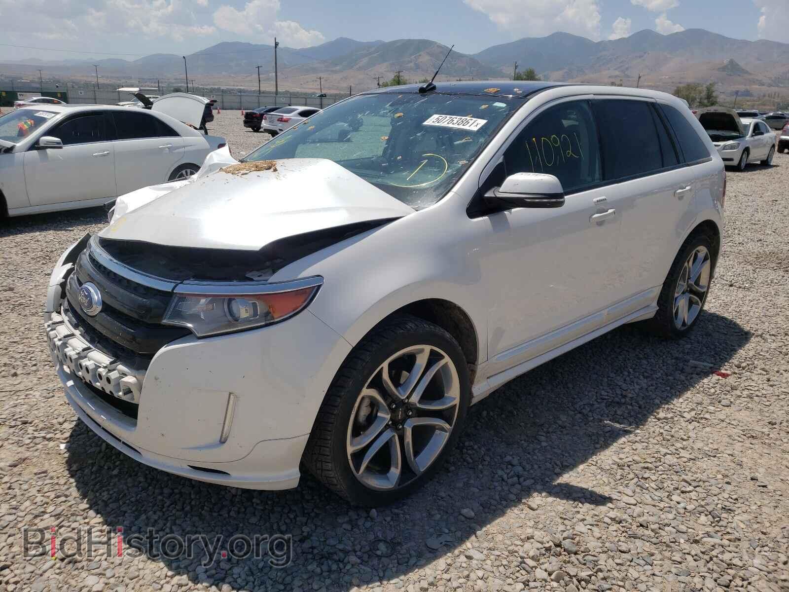2014 FORD EDGE - VIN: 2FMDK4AK8EBA62511 - Фото 2