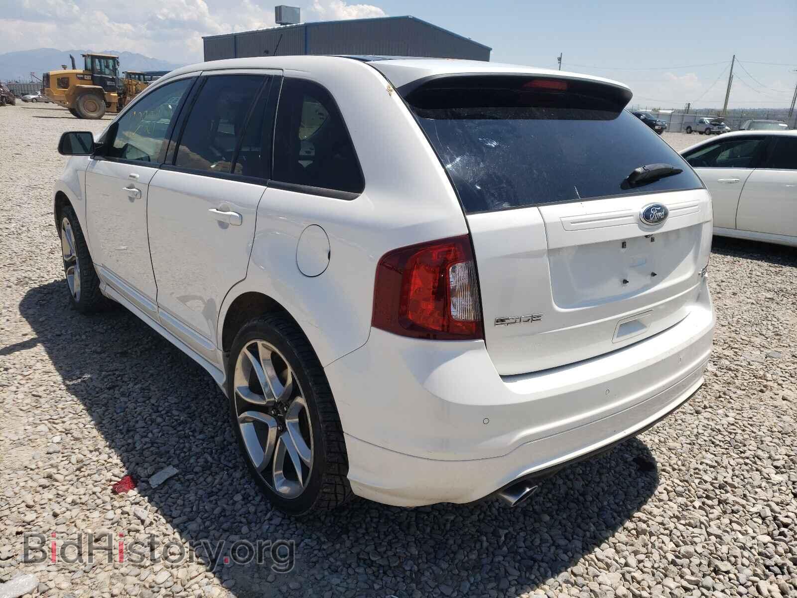2014 FORD EDGE - VIN: 2FMDK4AK8EBA62511 - Фото 3