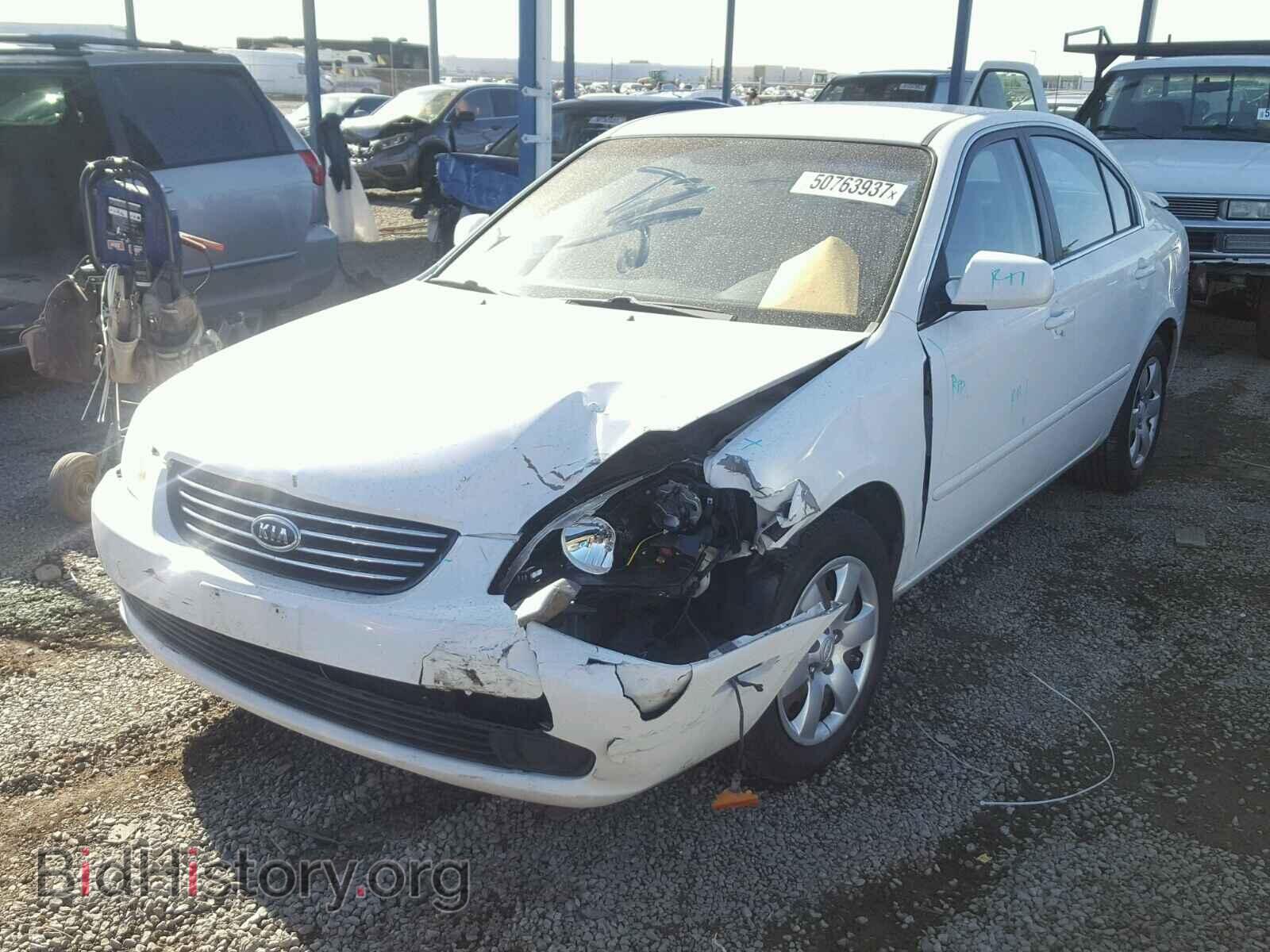 2008 KIA OPTIMA - VIN: KNAGE123X85266960 - Фото 2