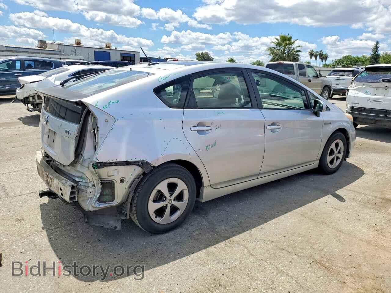 2014 TOYOTA PRIUS - VIN: JTDKN3DU1E1743910 - Фото 3
