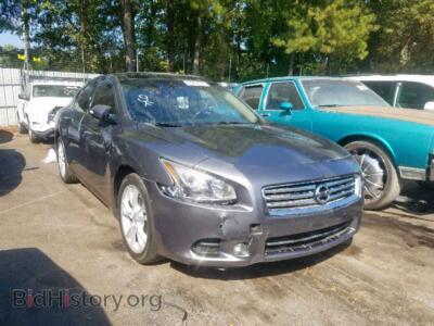 2014 Nissan MAXIMA S, серый — VIN 1N4AA5APXEC441978, Copart