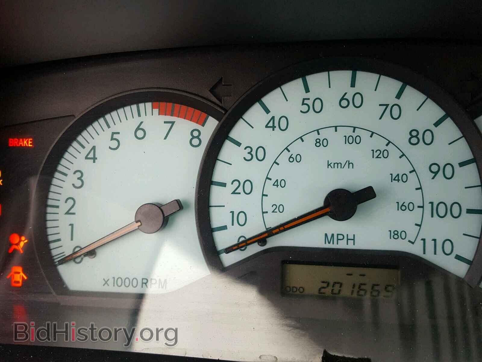 2003 TOYOTA COROLLA - VIN: 1NXBR32E63Z185835 - Фото 8