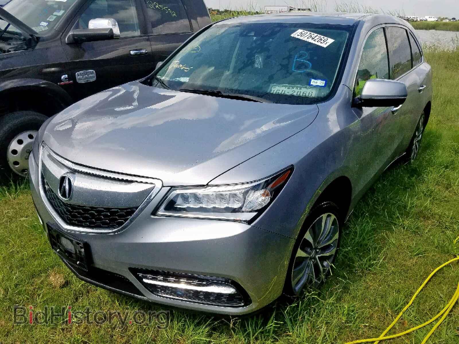 2016 ACURA MDX - VIN: 5FRYD3H43GB016719 - Фото 2
