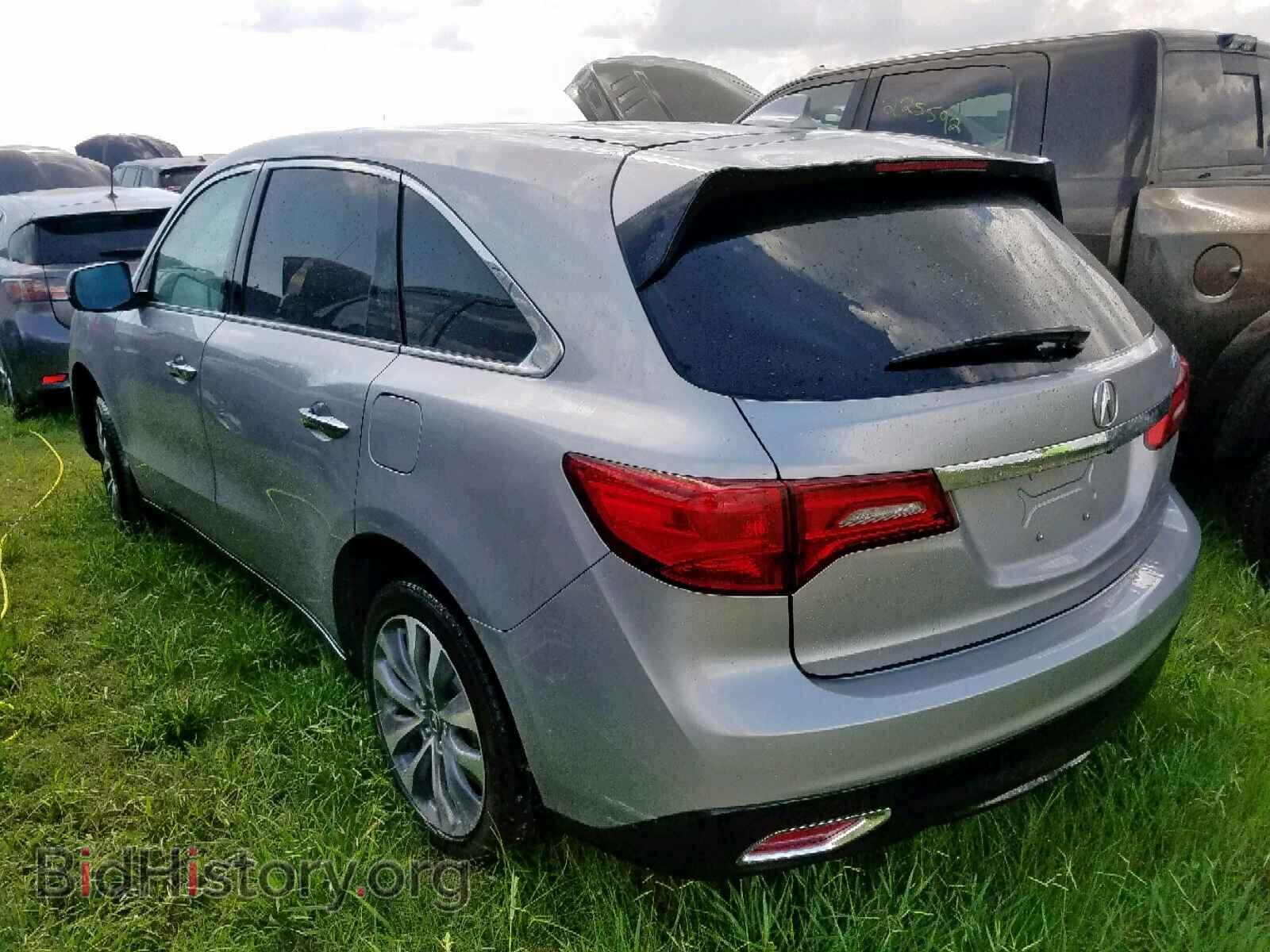 2016 ACURA MDX - VIN: 5FRYD3H43GB016719 - Фото 3