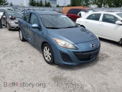 2011 Mazda 3 3 I, синий — VIN JM1BL1UFXB1391353, Copart