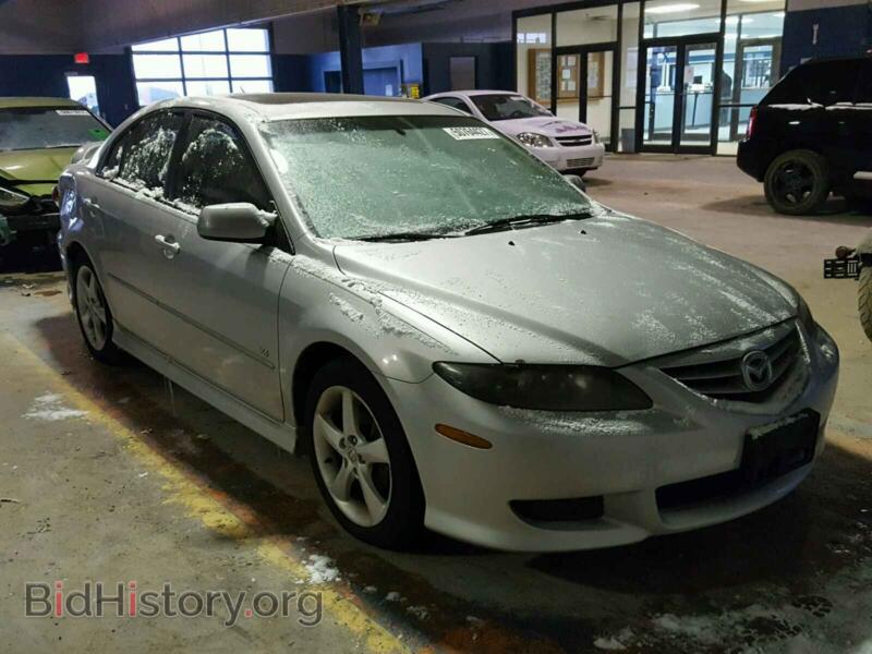 2005 Mazda 6 6 S (VIN 1YVHP84D555M74878) — фото 1 из 10, Copart, повреждение: задняя часть