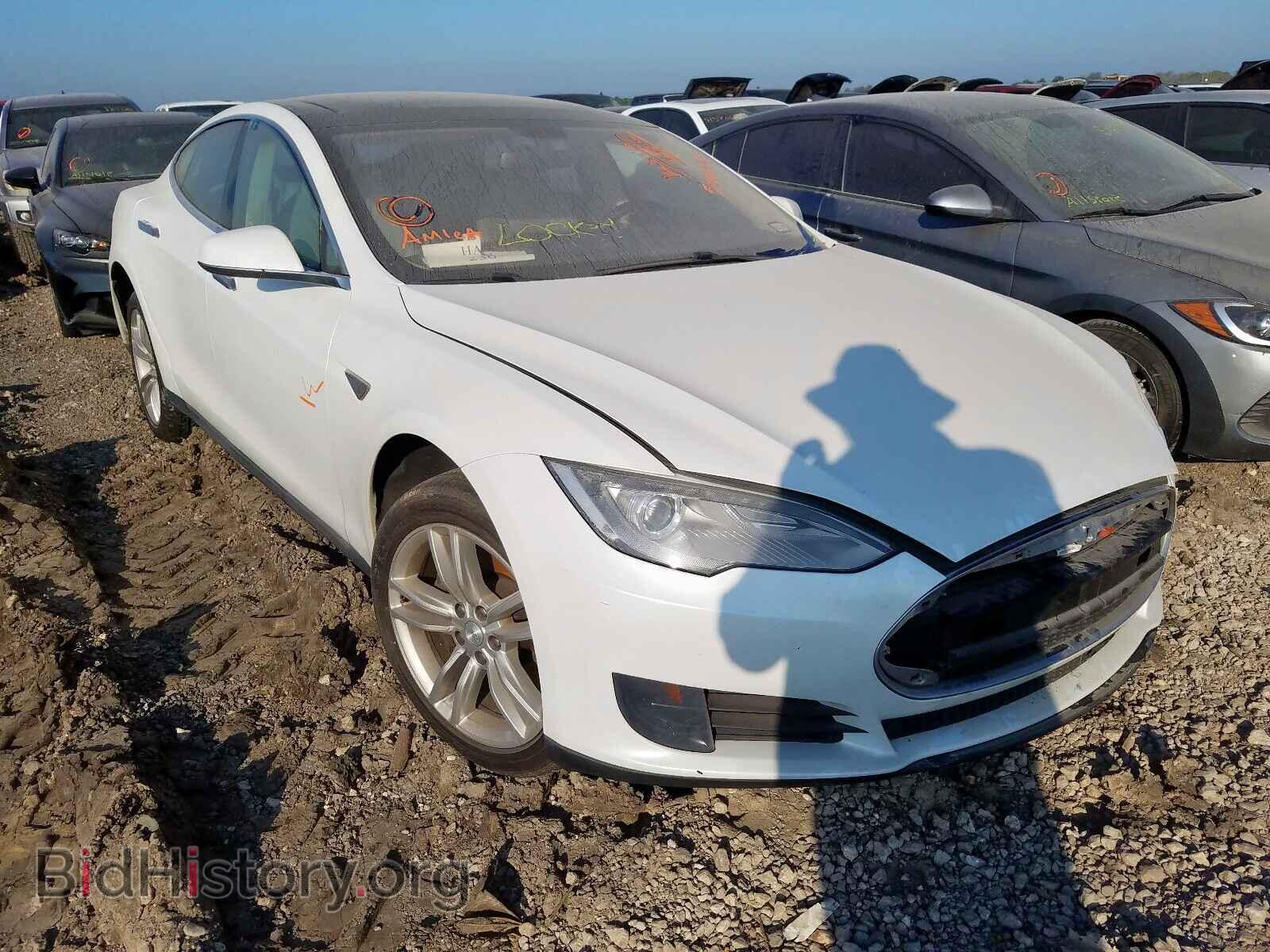 Photo 5YJSA1ACXDFP10180 - TESLA MODEL S 2013