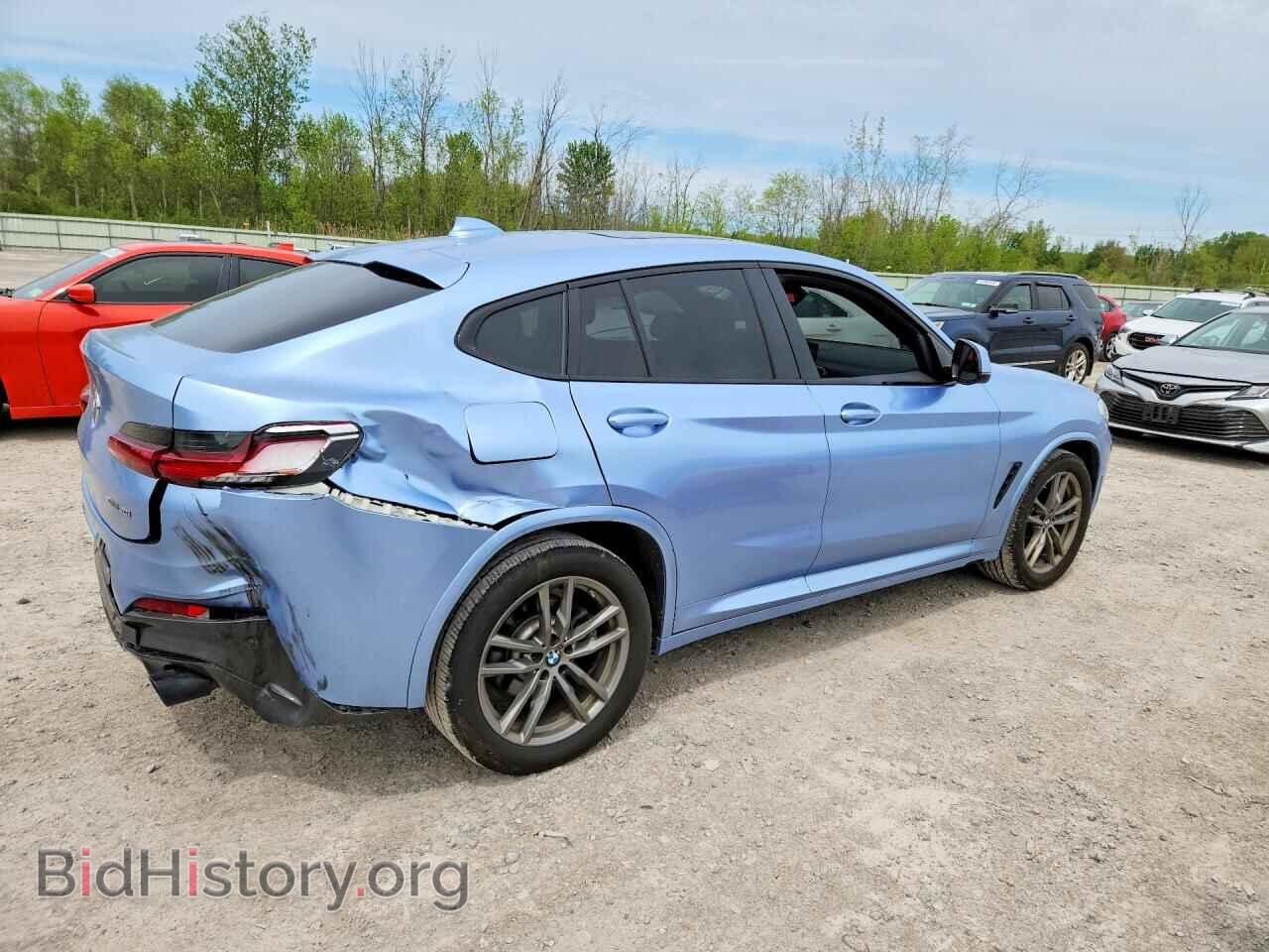 2020 BMW X4 - VIN: 5UX2V1C05L9D00632 - Фото 3