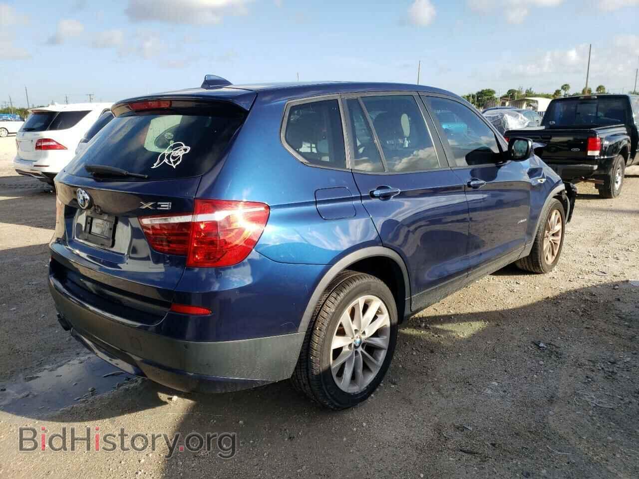 2014 BMW X3 - VIN: 5UXWX9C53E0D36221 - Фото 4