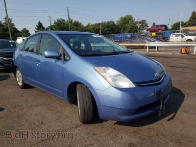 2009 Toyota PRIUS, blue — VIN JTDKB20U397841560, Copart