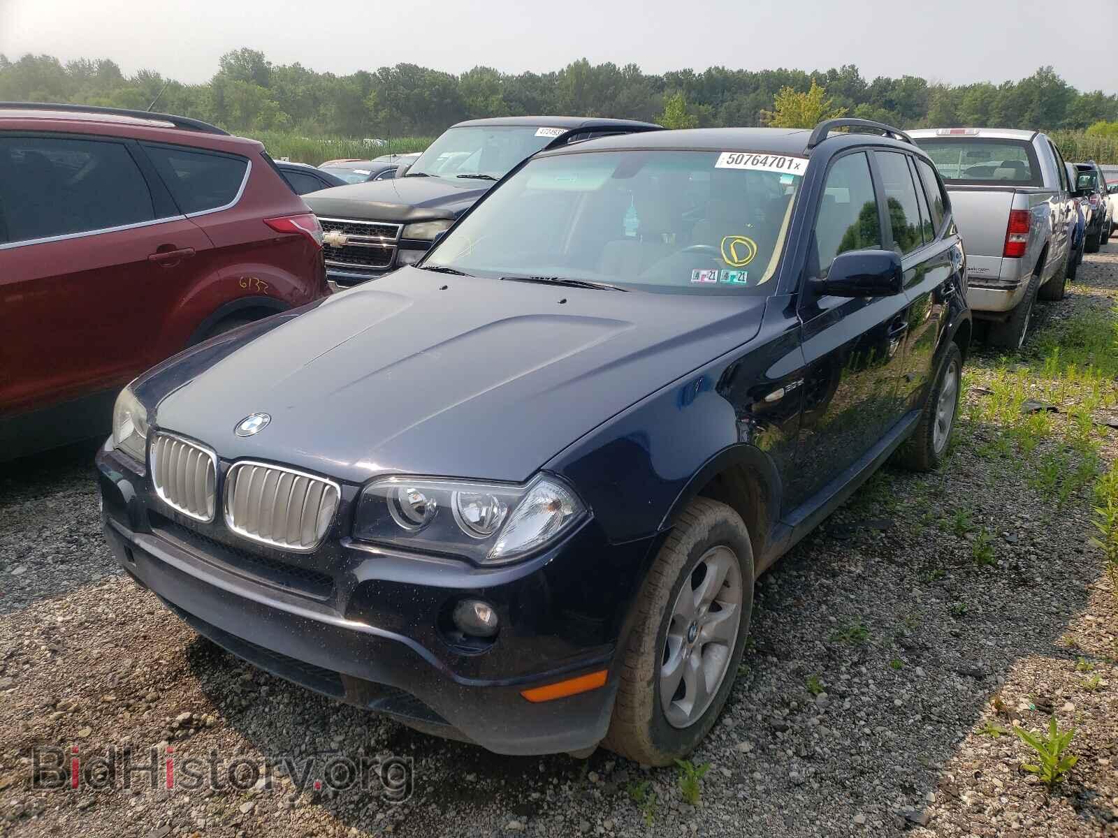2007 BMW X3 - VIN: WBXPC93417WF08998 - Фото 2