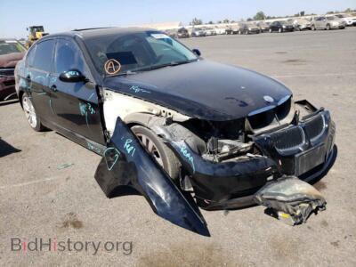 2008 BMW 3 SERIES 328 I, black — VIN WBAVA37558NL57854, Copart