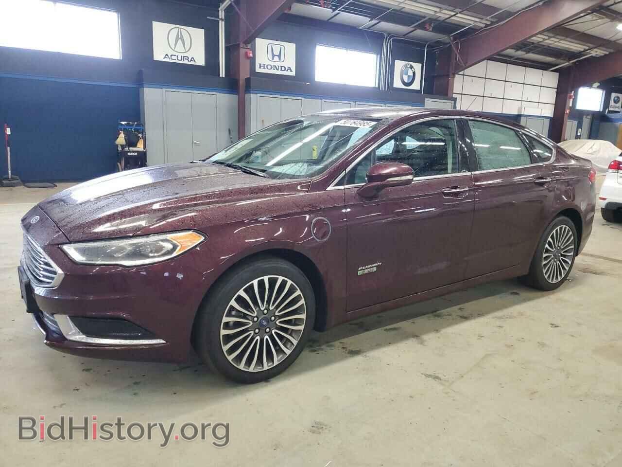 Photo 3FA6P0PU4JR279460 - FORD FUSION 2018