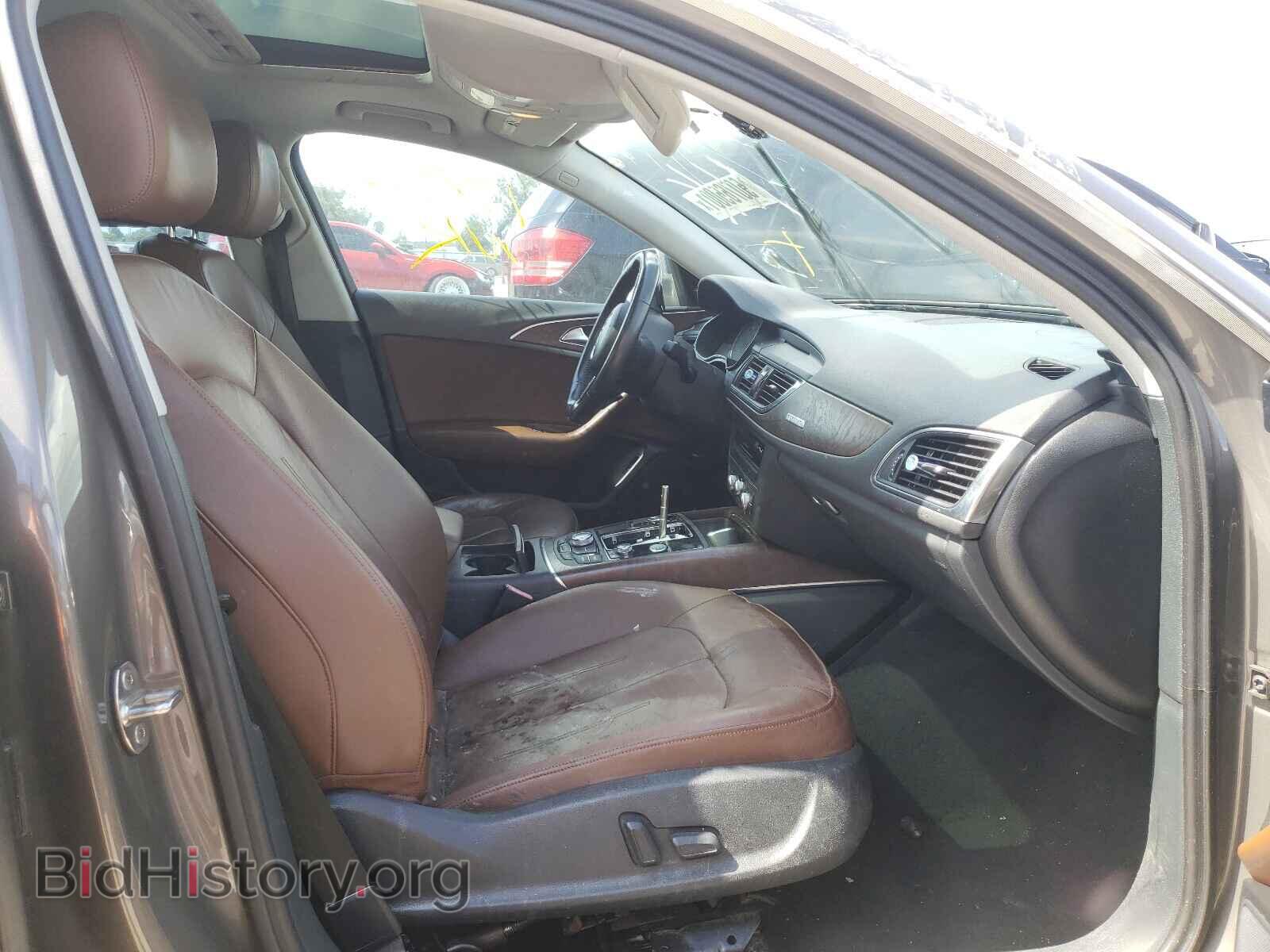 2012 AUDI A6 - VIN: WAUGGAFC7CN123087 - Фото 5