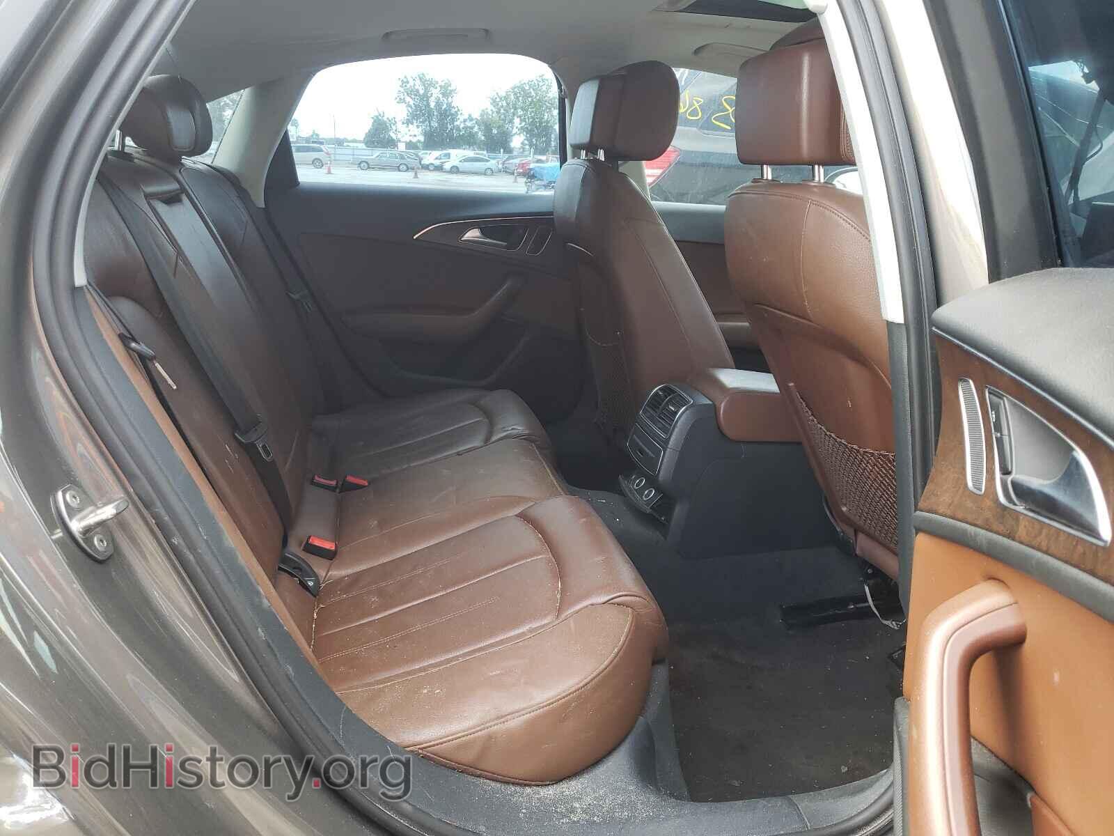 2012 AUDI A6 - VIN: WAUGGAFC7CN123087 - Фото 6