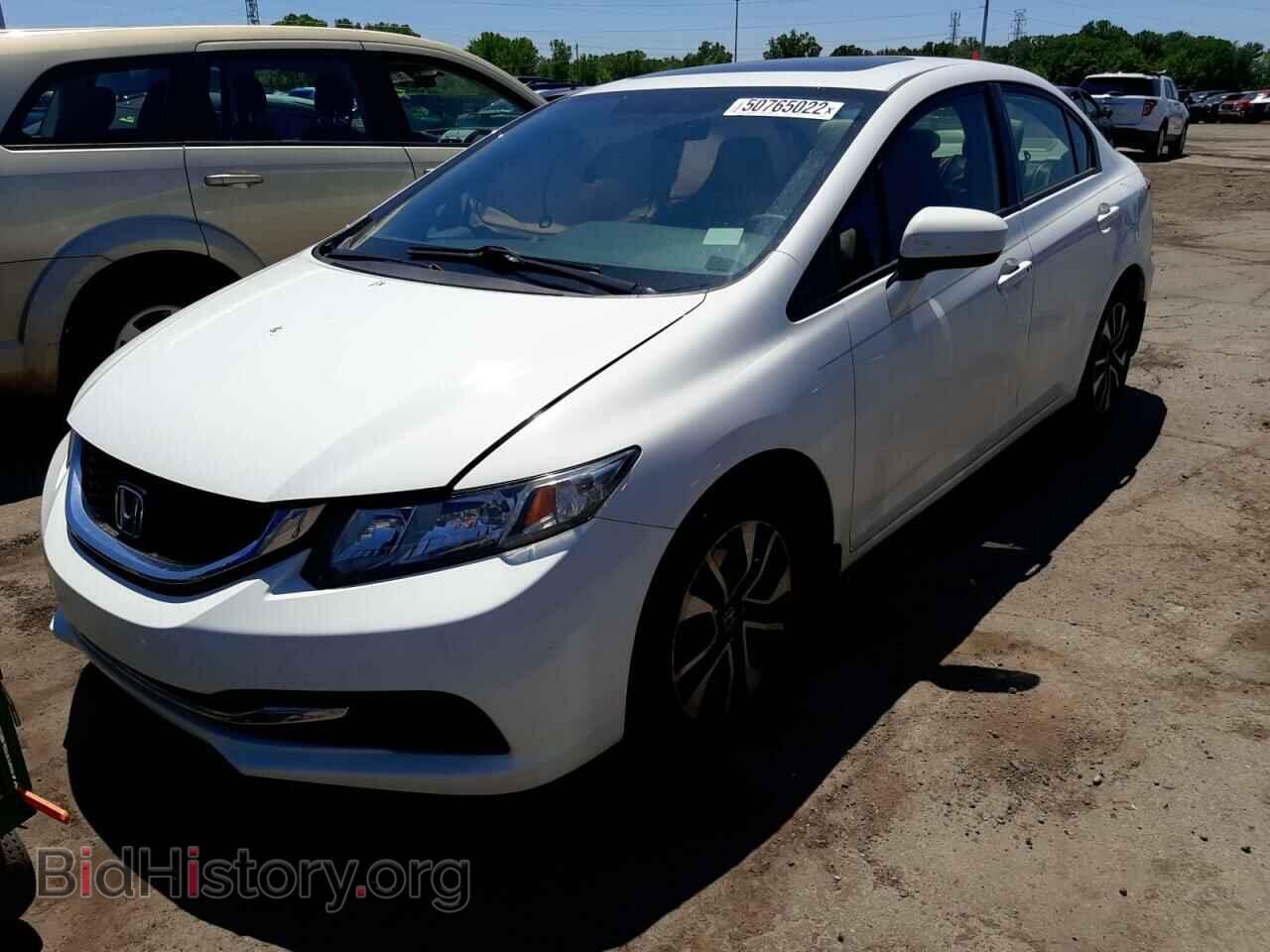 2014 HONDA CIVIC - VIN: 2HGFB2F81EH558778 - Фото 2