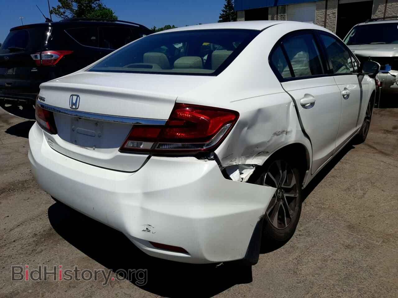 2014 HONDA CIVIC - VIN: 2HGFB2F81EH558778 - Фото 4
