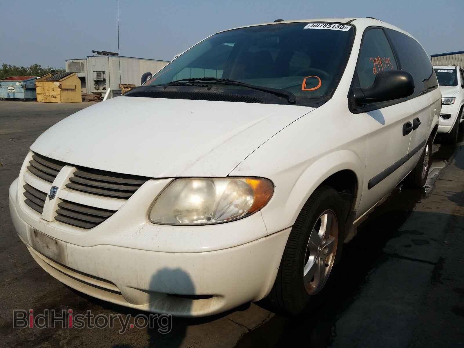 2007 DODGE CARAVAN - VIN: 1D4GP24R07B184680 - Фото 2