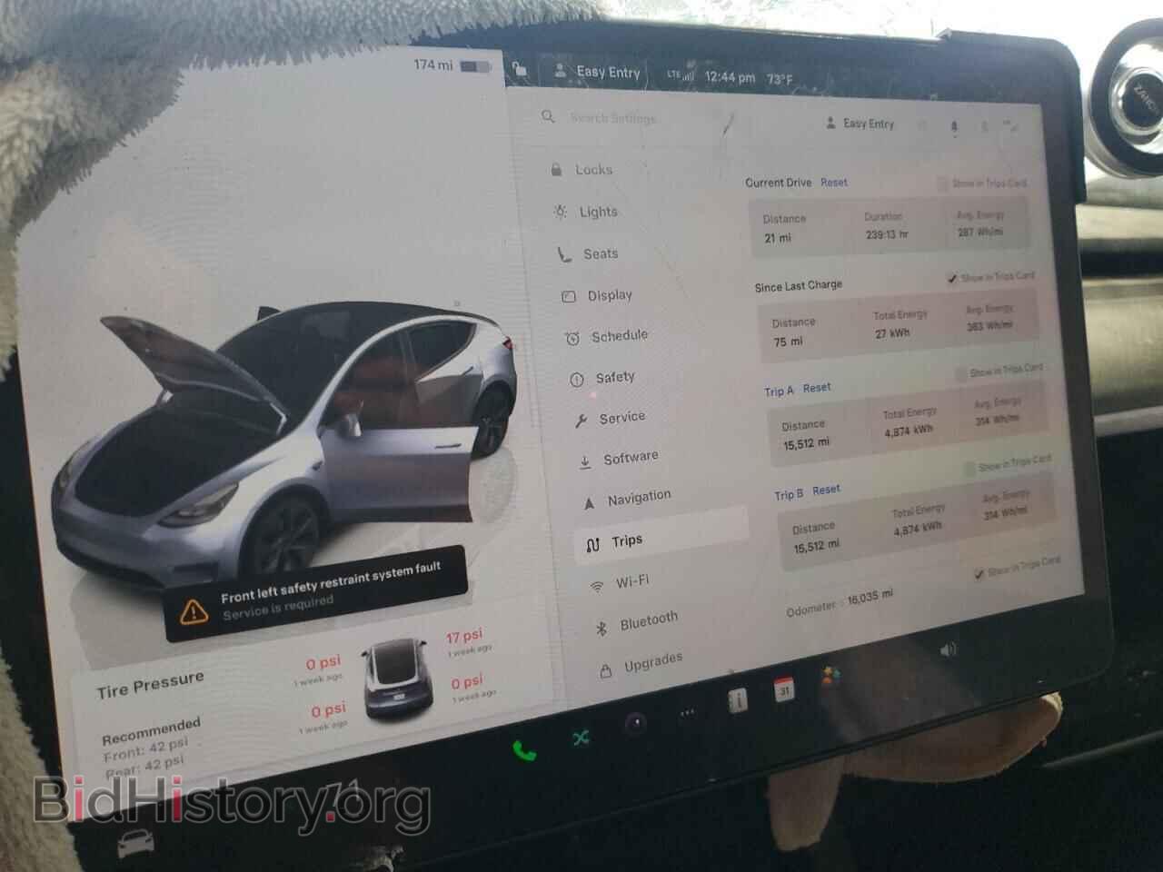 2024 TESLA MODEL Y - VIN: 7SAYGDEEXRA327675 - Фото 9