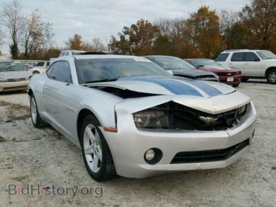 2010 Chevrolet CAMARO Camaro LT, silver — VIN 2G1FC1EV2A9210417, Copart