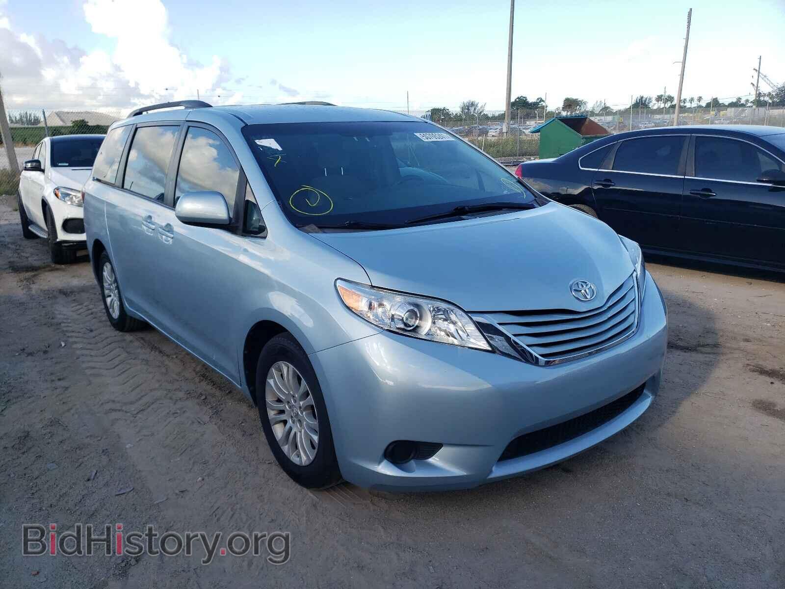 Фотография 5TDYZ3DC6HS829114 - TOYOTA SIENNA 2017