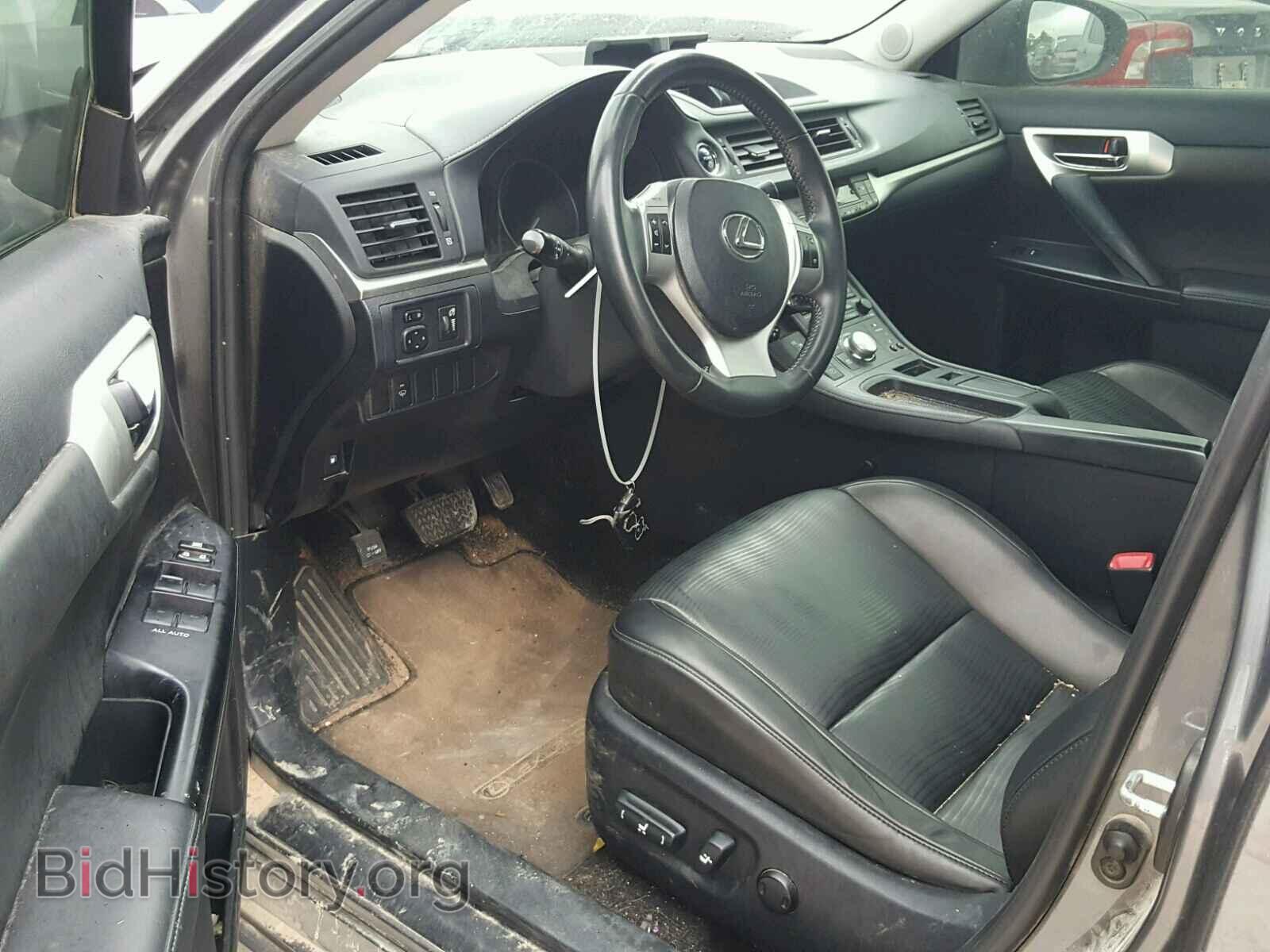 2012 LEXUS CT 200 - VIN: JTHKD5BH0C2098368 - Фото 9