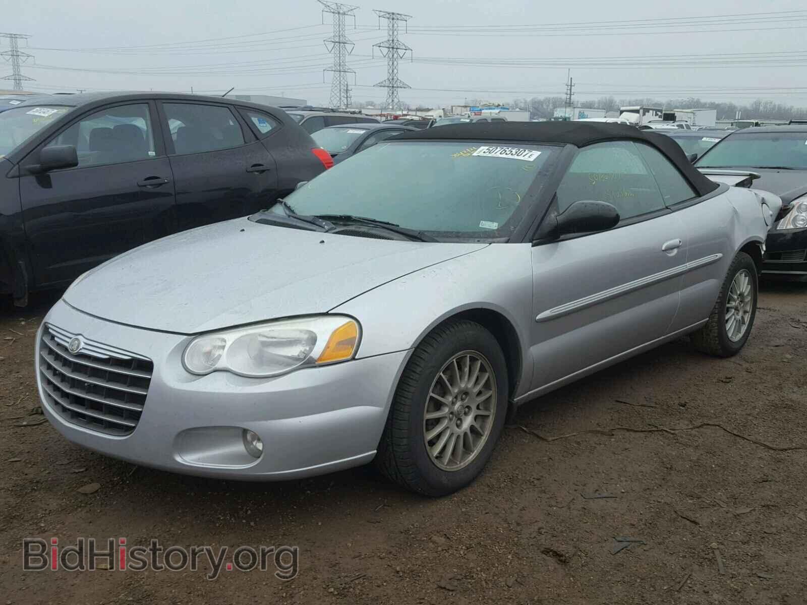 2004 CHRYSLER SEBRING - VIN: 1C3EL55R14N175677 - Фото 2