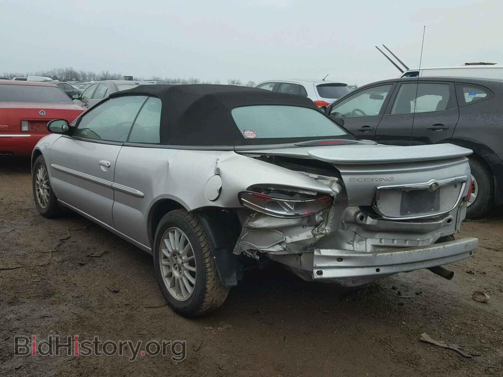 2004 CHRYSLER SEBRING - VIN: 1C3EL55R14N175677 - Фото 3