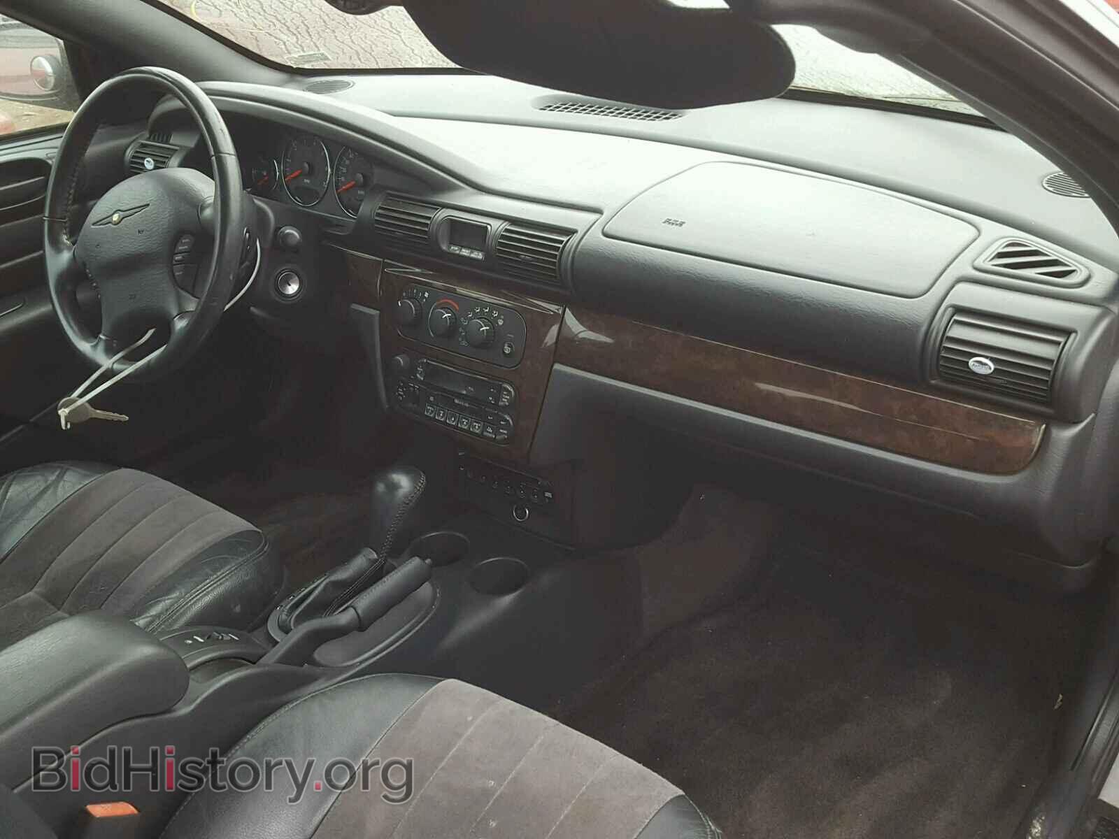 2004 CHRYSLER SEBRING - VIN: 1C3EL55R14N175677 - Фото 9