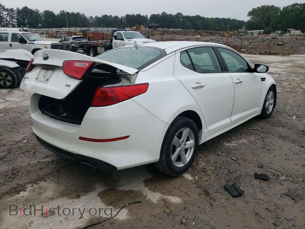 2015 KIA OPTIMA - VIN: KNAGM4A70F5619373 - Фото 4