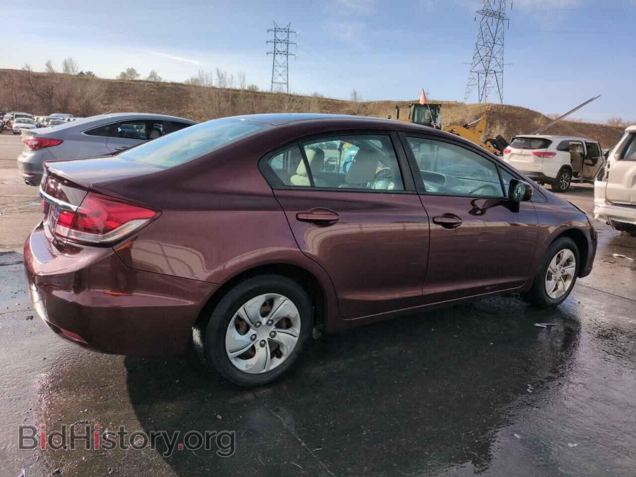2014 HONDA CIVIC - VIN: 19XFB2F59EE041342 - Фото 3