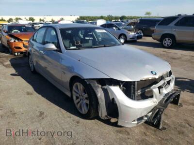 2008 BMW 3 SERIES 328 I, серебристый — VIN WBAVA33558K054774, Copart