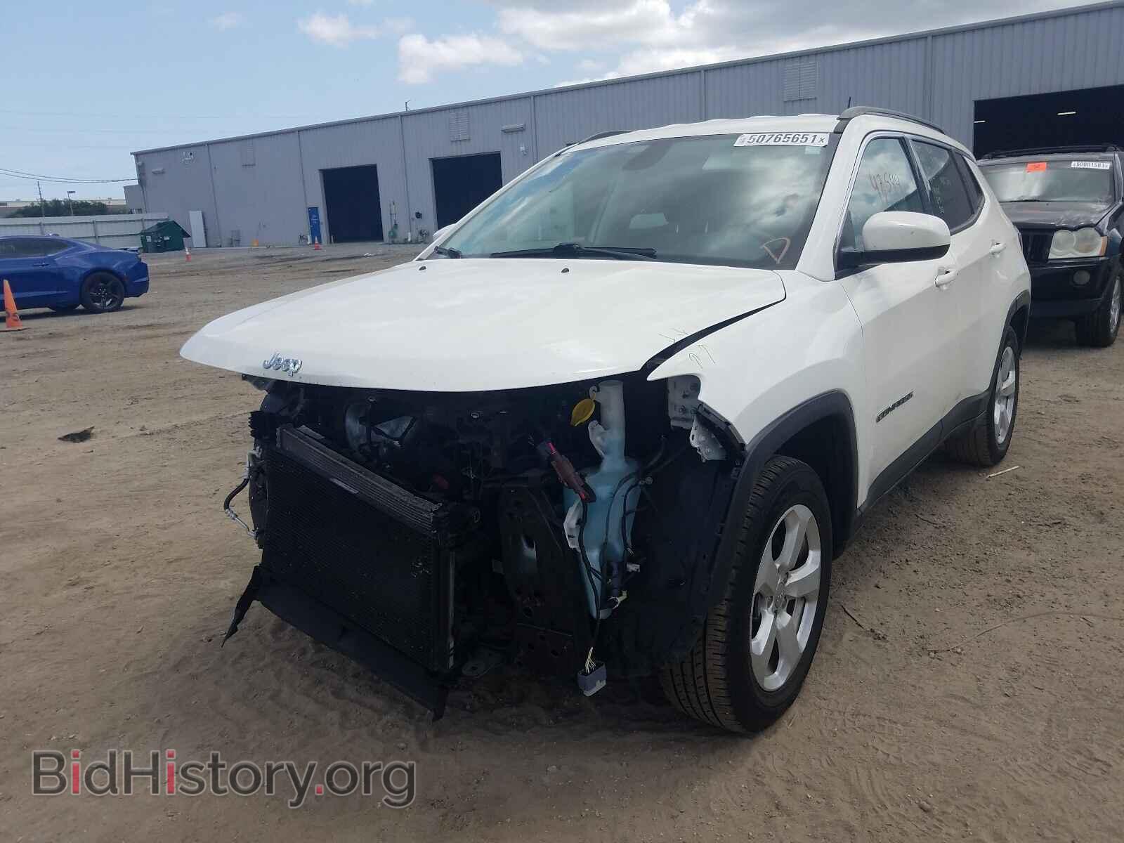 2019 JEEP COMPASS - VIN: 3C4NJCBB7KT652249 - Фото 2