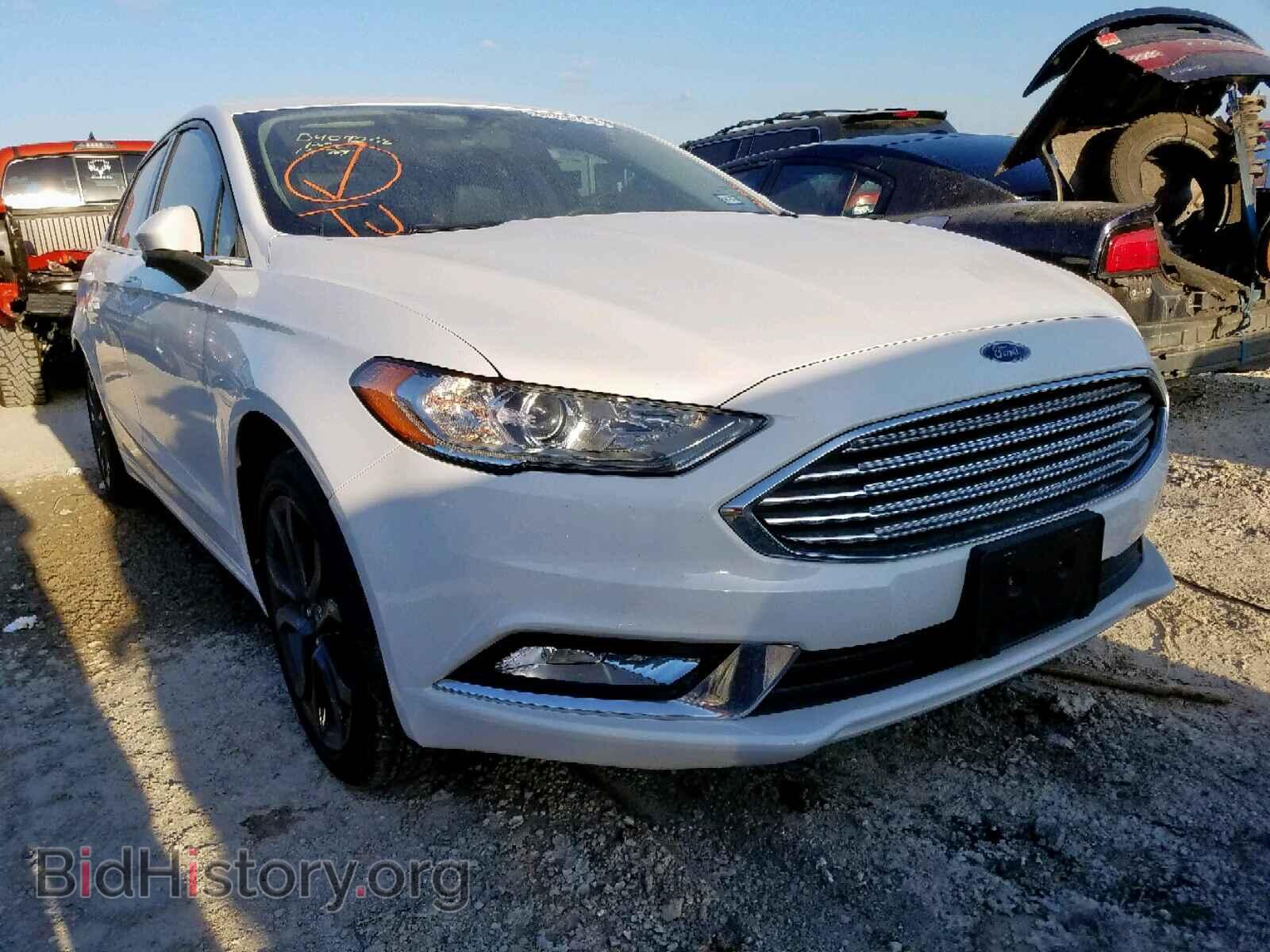 Photo 3FA6P0HD7JR231479 - FORD FUSION SE 2018