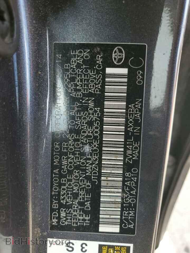 2014 TOYOTA PRIUS - VIN: JTDZN3EU9EJ005754 - Фото 14