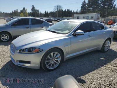 2014 Jaguar XF, silver — VIN SAJWA0ES3EPU16481, Copart