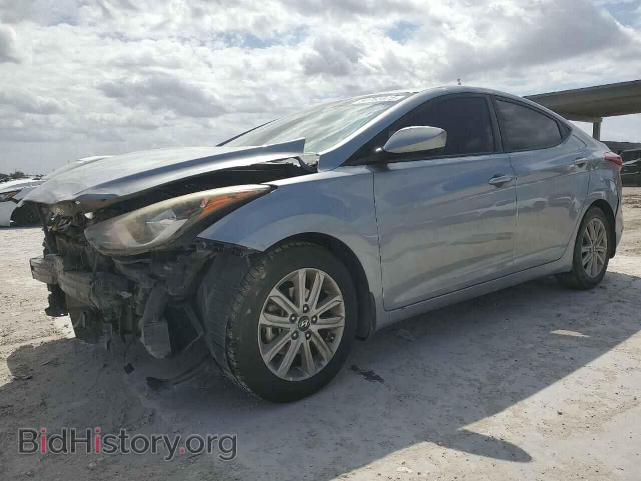 Photo 5NPDH4AE1GH658421 - HYUNDAI ELANTRA 2016
