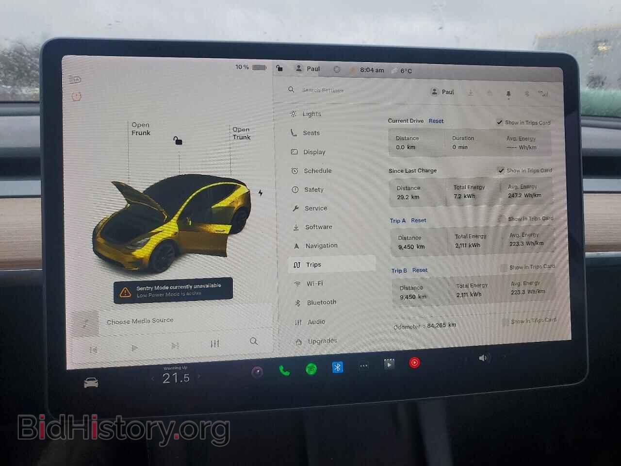 2021 TESLA MODEL Y - VIN: 5YJYGAEE7MF258628 - Photo 9