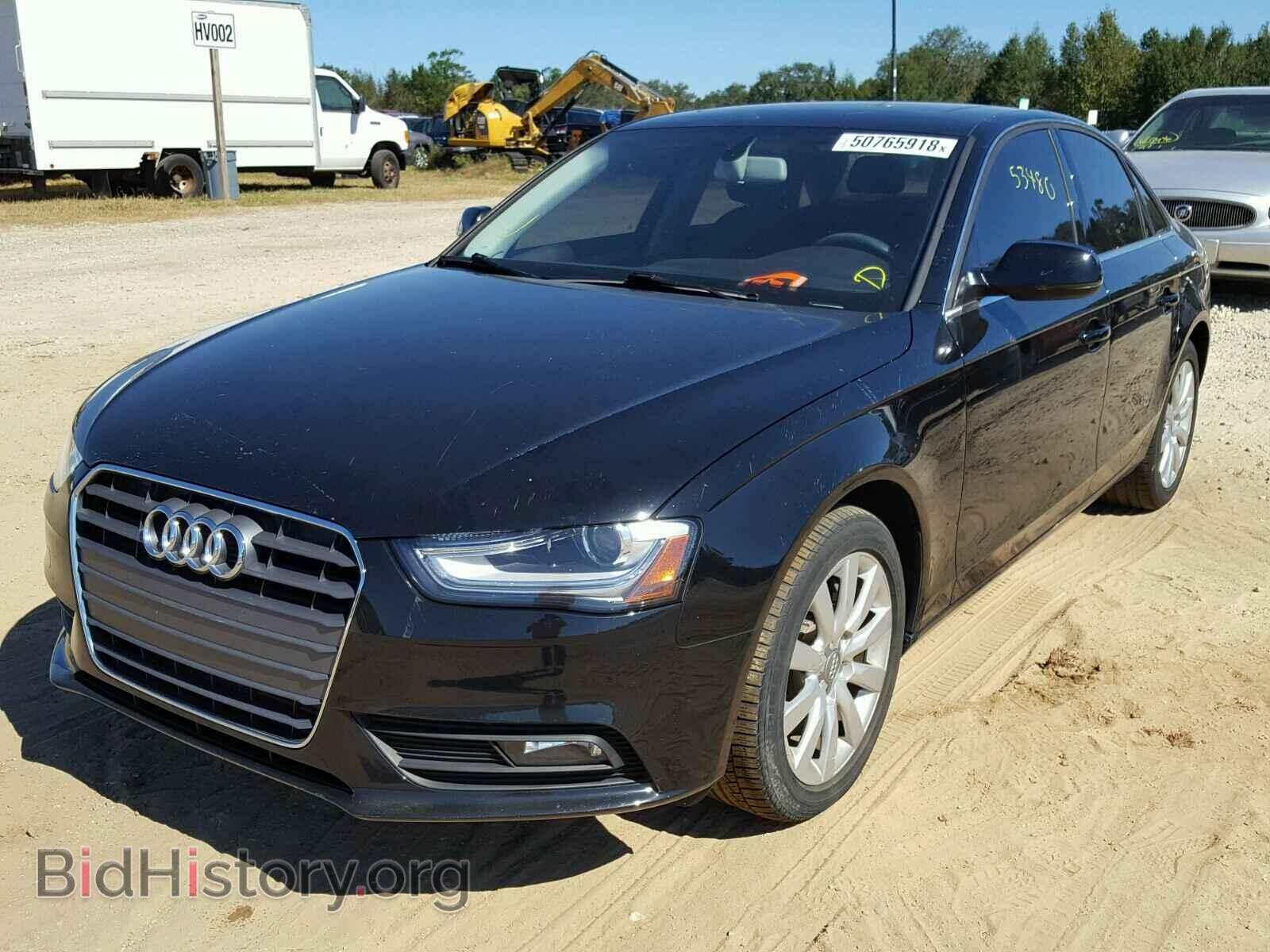 2013 AUDI A4 - VIN: WAUAFAFL8DN042741 - Фото 2