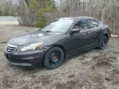 2012 Honda ACCORD EX, темно-серый — VIN 1HGCP2F71CA801027, Copart