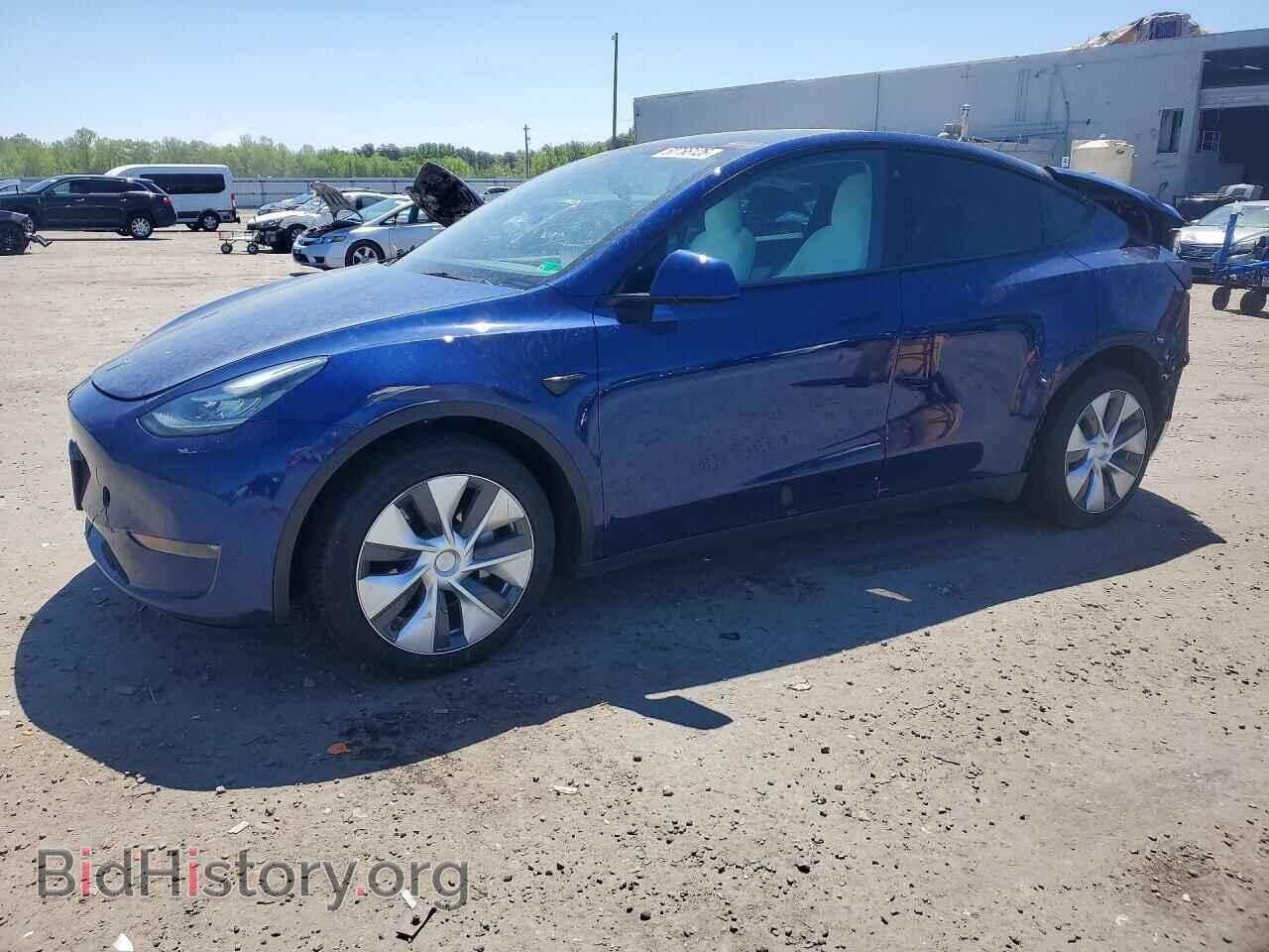 Photo 5YJYGDEE1MF301524 - TESLA MODEL Y 2021
