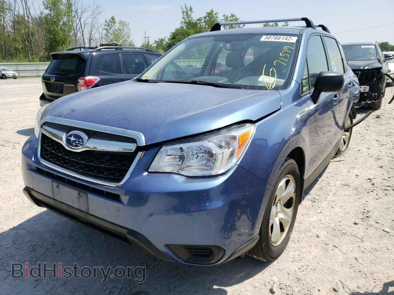 2016 SUBARU FORESTER - VIN: JF2SJAAC6GH448552 - Фото 2