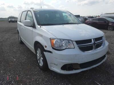 2018 Dodge GRAND CARA, white — VIN 2C4RDGCG5JR324615, Copart